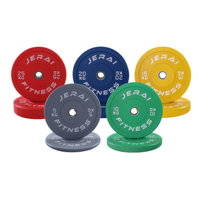 Jerai Fitness Colored Bumper Plates