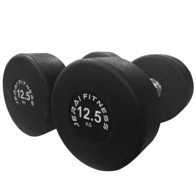 Jerai Fitness Solid Rubberized Dumbbells