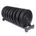 Body-Solid Rubber Bumper Plate Rack (GBPR10)