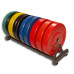 Body-Solid Rubber Bumper Plate Rack (GBPR10)