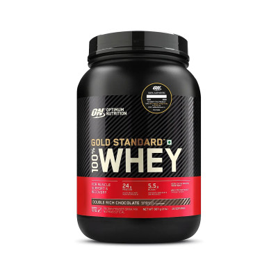 ON (Optimum Nutrition) Gold Standard 100% Whey Protein 2 Lbs Double Rich Chocolate